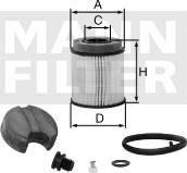 Mann-Filter U 620/2 x KIT - Karbamīda filtrs autospares.lv