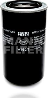 Mann-Filter W 950/8 - Hidrofiltrs, Stūres iekārta www.autospares.lv