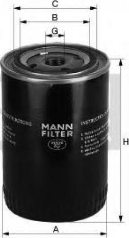 Mann-Filter W 910/3 - Eļļas filtrs autospares.lv