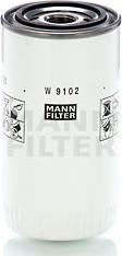 Mann-Filter W 9102 - Eļļas filtrs www.autospares.lv