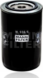 Mann-Filter W 936/6 - Eļļas filtrs autospares.lv