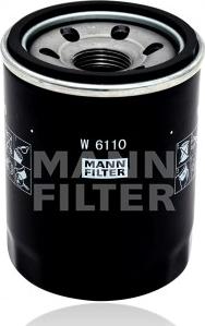 Mann-Filter W 6110 - Масляный фильтр www.autospares.lv