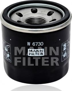 Mann-Filter W 6730 - Eļļas filtrs www.autospares.lv