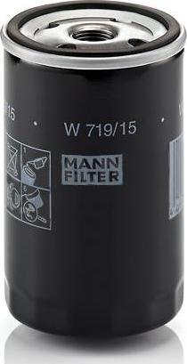 Mann-Filter W 719/15 (10) - Oil Filter www.autospares.lv