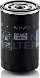 Mann-Filter W 719/30 (10) - Oil Filter www.autospares.lv