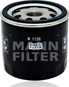 Mann-Filter W 712/8 - Масляный фильтр www.autospares.lv