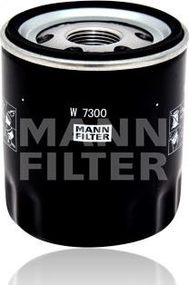 Mann-Filter W 7300 - Eļļas filtrs autospares.lv