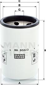 Mann-Filter WA 956/3 - Dzesēšanas šķidruma filtrs www.autospares.lv