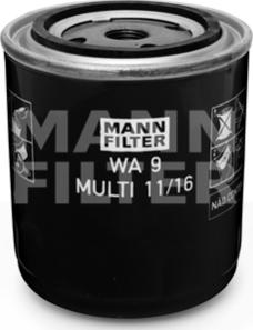 Mann-Filter WA 9 MULTI 11/16 - Dzesēšanas šķidruma filtrs www.autospares.lv