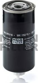 Mann-Filter WK 950/16 - Топливный фильтр www.autospares.lv