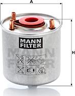 Mann-Filter WK 9046 z - Degvielas filtrs autospares.lv