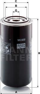 Mann-Filter WK 9056 - Degvielas filtrs www.autospares.lv