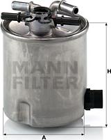 Mann-Filter WK 9007 - Degvielas filtrs www.autospares.lv