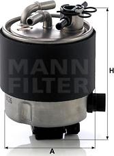 Mann-Filter WK 9026 - Degvielas filtrs autospares.lv