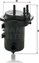 Mann-Filter WK 9028 z - Degvielas filtrs www.autospares.lv