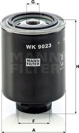 Mann-Filter WK 9023 z - Degvielas filtrs autospares.lv