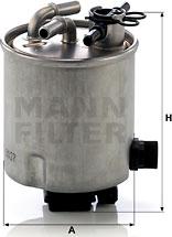 Mann-Filter WK 9027 - Degvielas filtrs www.autospares.lv