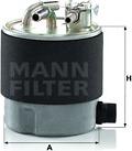 Mann-Filter WK 920/7 - Degvielas filtrs www.autospares.lv