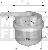 Mann-Filter WK 42/82 - Degvielas filtrs www.autospares.lv