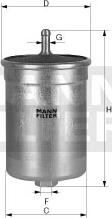 Mann-Filter WK 56/3 - Degvielas filtrs www.autospares.lv