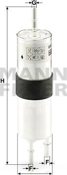 Mann-Filter WK 515 - Degvielas filtrs www.autospares.lv