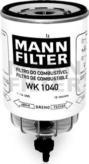 Mann-Filter WK 1040 - Топливный фильтр www.autospares.lv