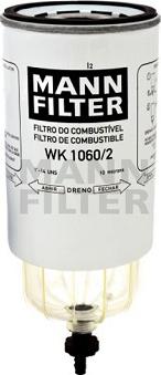 Mann-Filter WK 1060/2 - Degvielas filtrs autospares.lv