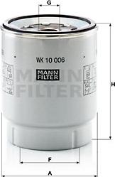 Mann-Filter WK 10 006 z - Degvielas filtrs www.autospares.lv