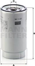 Mann-Filter WK 11 003 z - Degvielas filtrs www.autospares.lv