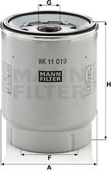 Mann-Filter WK 11 019 z - Degvielas filtrs www.autospares.lv