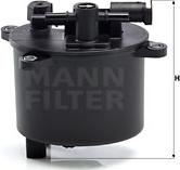 Mann-Filter WK 12 004 - Fuel filter www.autospares.lv