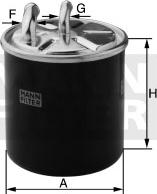 Mann-Filter WK 8029 - Degvielas filtrs www.autospares.lv