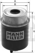 Mann-Filter WK 8103 - Degvielas filtrs www.autospares.lv