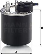 Mann-Filter WK 820/15 - Degvielas filtrs www.autospares.lv