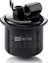 Mann-Filter WK 76/2 - Degvielas filtrs www.autospares.lv