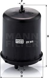 Mann-Filter ZR 905 z - Eļļas filtrs www.autospares.lv