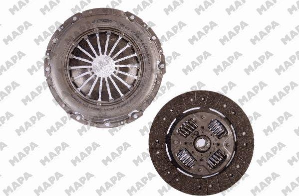 Mapa 009240709 - Комплект сцепления www.autospares.lv