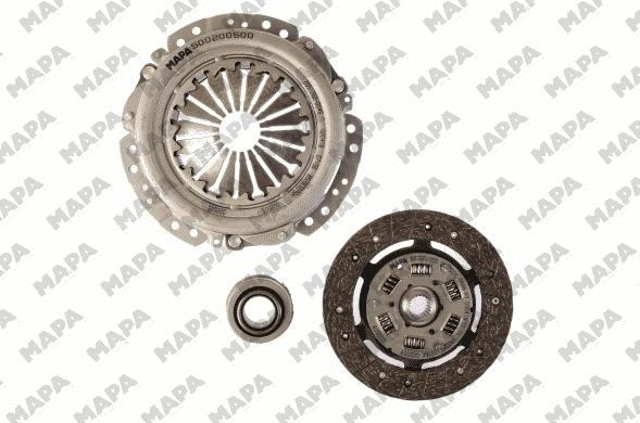 Mapa 009200400 - Комплект сцепления www.autospares.lv