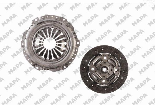 Mapa 004200209 - Комплект сцепления www.autospares.lv