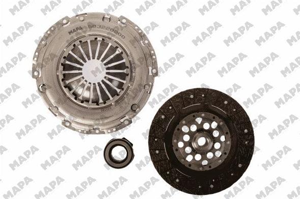 Mapa 005228400 - Clutch Kit www.autospares.lv