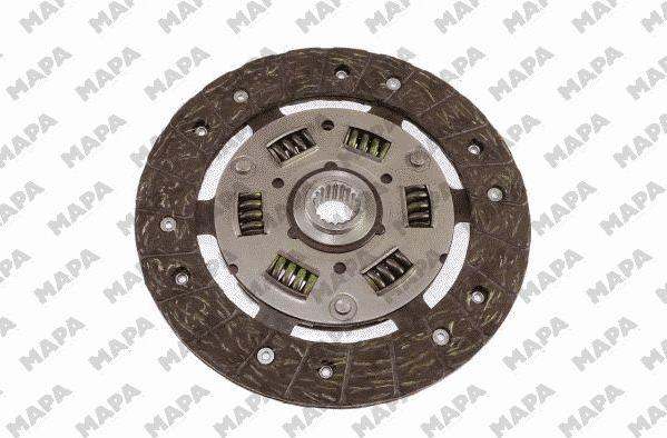 Mapa 006180300 - Комплект сцепления www.autospares.lv