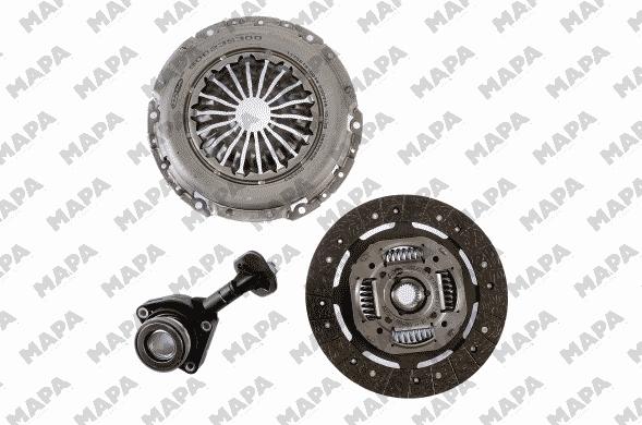 Mapa 000235308 - Clutch Kit www.autospares.lv