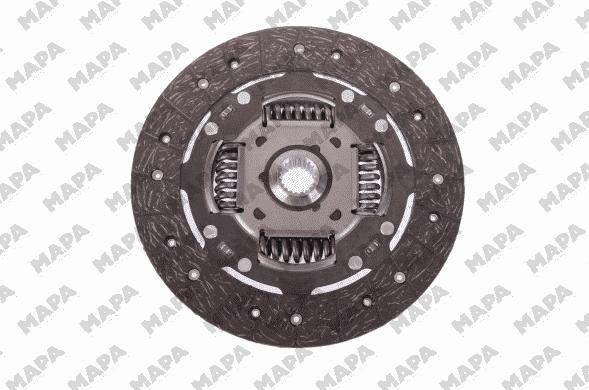 Mapa 001215600 - Комплект сцепления www.autospares.lv