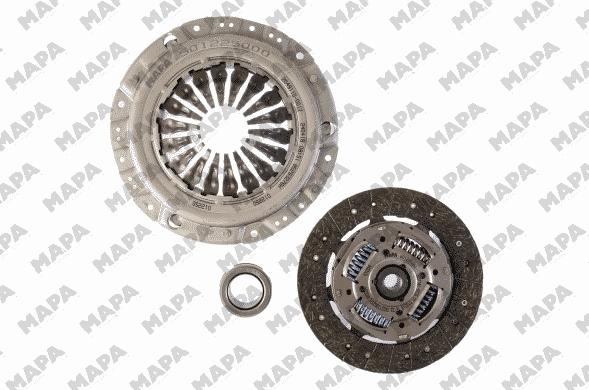 Mapa 001225700 - Комплект сцепления www.autospares.lv