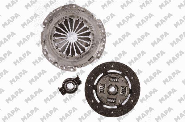 Mapa 002200100 - Clutch Kit www.autospares.lv