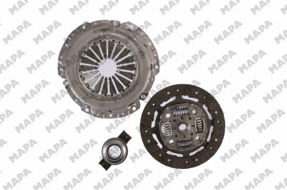 Mapa 002220600 - Clutch Kit www.autospares.lv