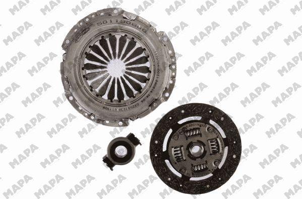 Mapa 007190800 - Clutch Kit www.autospares.lv