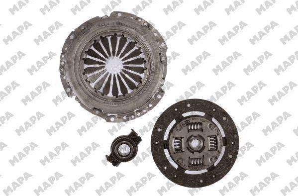 Mapa 007190700 - Clutch Kit www.autospares.lv