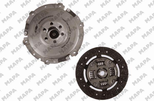 Mapa 019200009 - Clutch Kit www.autospares.lv