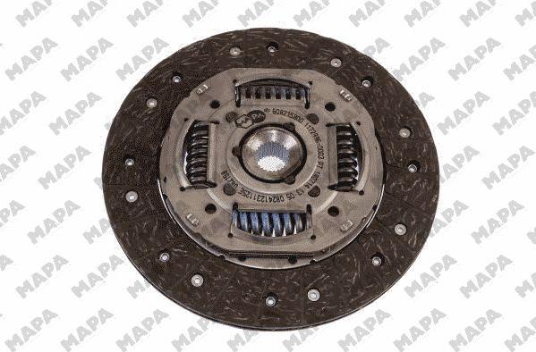 Mapa 014215609 - Комплект сцепления www.autospares.lv